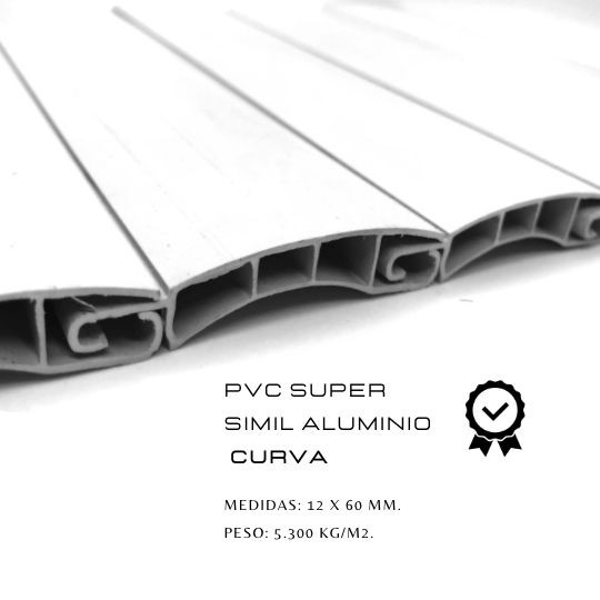 Curva simil aluminio super